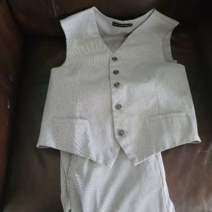 Calvin Klein seersucker pants and matching vest size 14